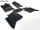Килимки автомобільні 3D ворс Toyota Hilux 2015- чорні 5шт Seintex