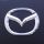 Емблема Mazda 6 пластик скотч хром 110х85мм