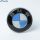 Емблема BMW 82мм капот пластик 2 пуклі Оригінал якість тих пакет,цільна
