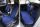 Накидки на сидения Алькантара Синий-темный Полный к-т на флисе стеганные ромбы