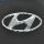 Емблема Hyundai Starlex Getz 98-2005 передня задня скотч велика 128х65мм