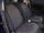 Накидки на сидіння шкірозамінник Чорний Червоні Ромби передние 1+1 АвтоКомфорт