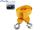 Буксирувальний трос ТР-119-8-1 8т стрічка 75мм х 6,0м помаранчевий 2 гаки/кульок