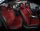 Накидки на сидіння алькантара Elegant PALERMO Червоні повний комплект 700 101
